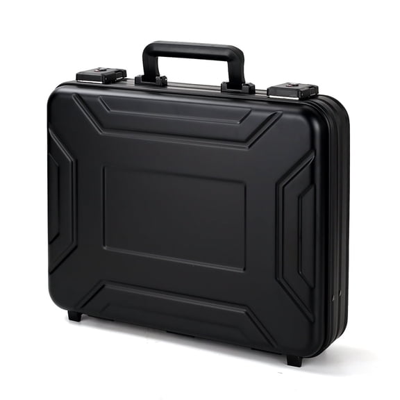 Urecimy Metal Briefcase Toolkit Box TSA Combination Lock Luxury Case with Foam for Wine/Jewellery/Watch/Equipment/Camera