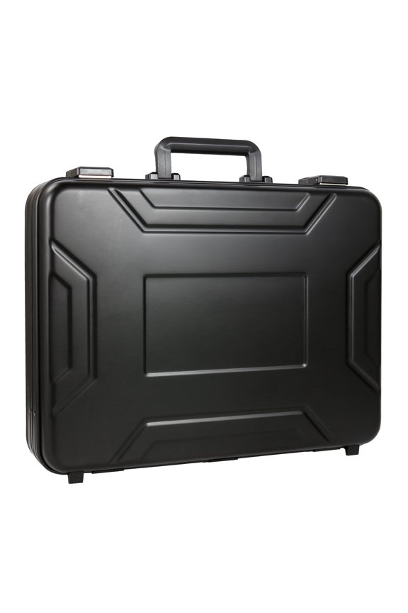Metal Briefcase Toolkit Box TSA Combination Lock Luxury Case with Foam for Wine/Jewellery/Watch/Equipment/Camera