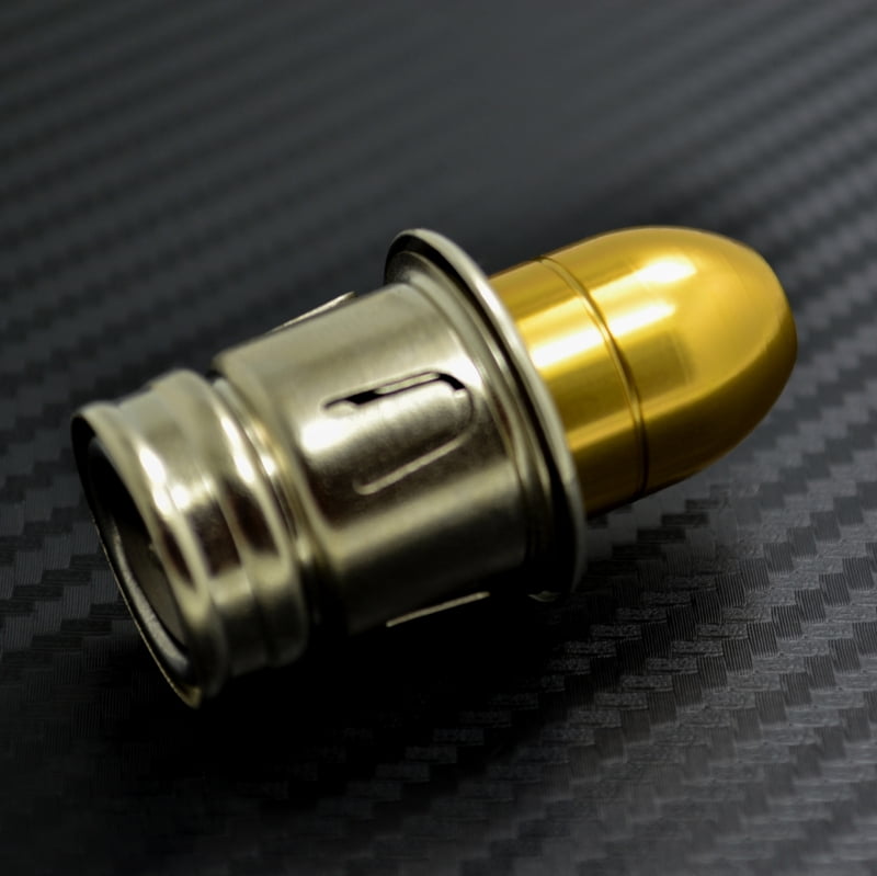 Aluminum Bullet style 12V Car Cigarette lighter For BMW F30 E90 E46 E60 ...
