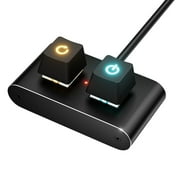 Aluminum Button PC Power with LED Indicators & Mechanical Keys for Desktop Case Customization