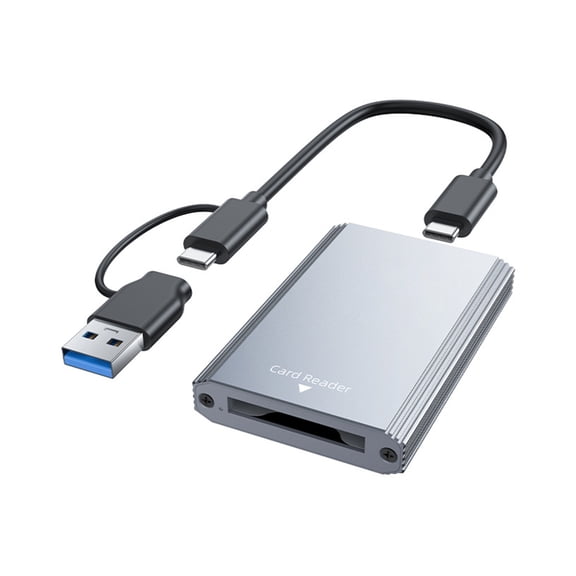 Aluminum CFE B Card Reader With 10Gbps USB 3.2 Type C Interfaces For Photographers And Video Editors