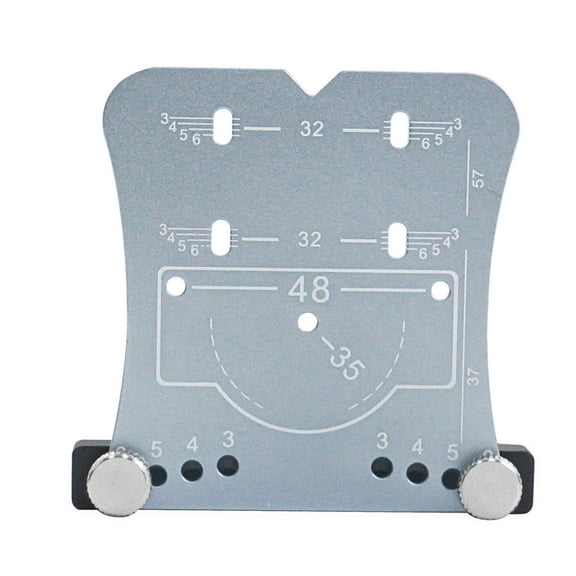 Aluminum Cabinet Door Hinge Jig 35mm Jig Marking Template Concealed Hinges Tool