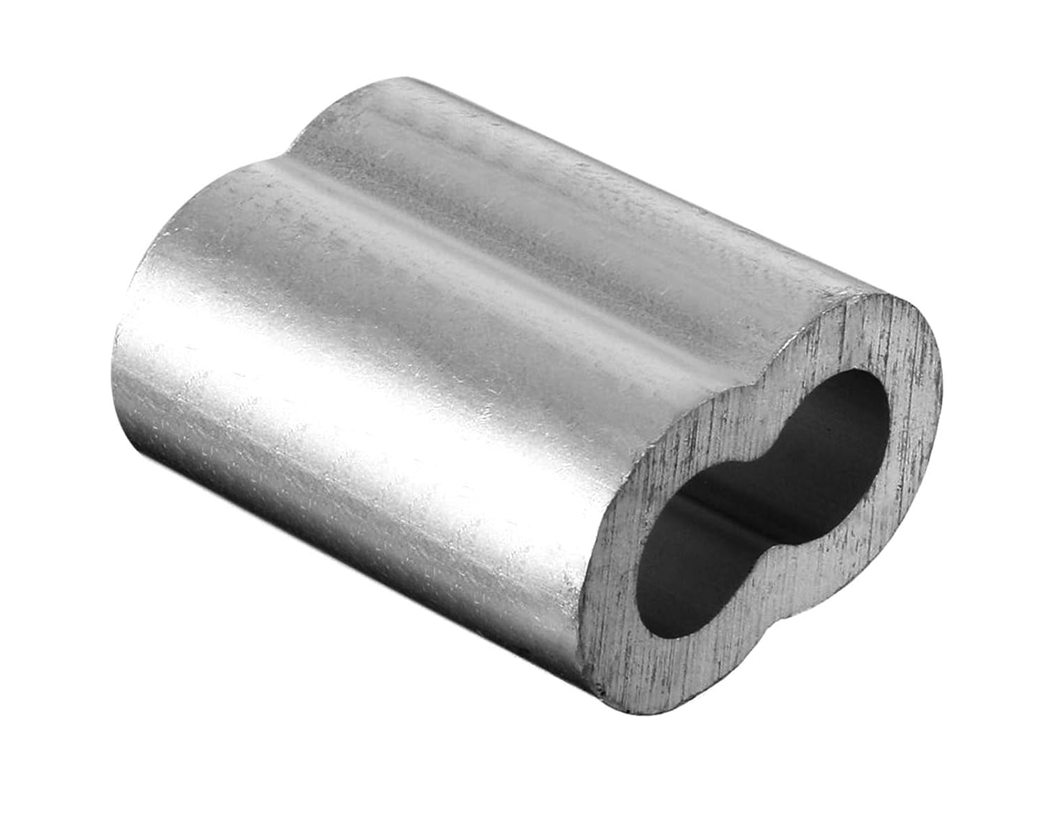 Aluminum Cable Crimps Sleeves For 3/8" Wire Rope Cable Aluminum Cable