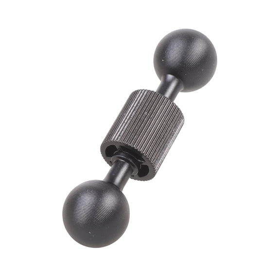Aluminum Camera Bracket With 70mm Extension Rod 17mm Double Mount For Motorcycle Handlebar Phone Holder