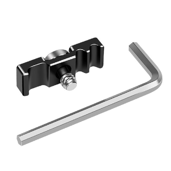Aluminum Camera Cage Cable Clamp Secure USB Cords Holder Clip
