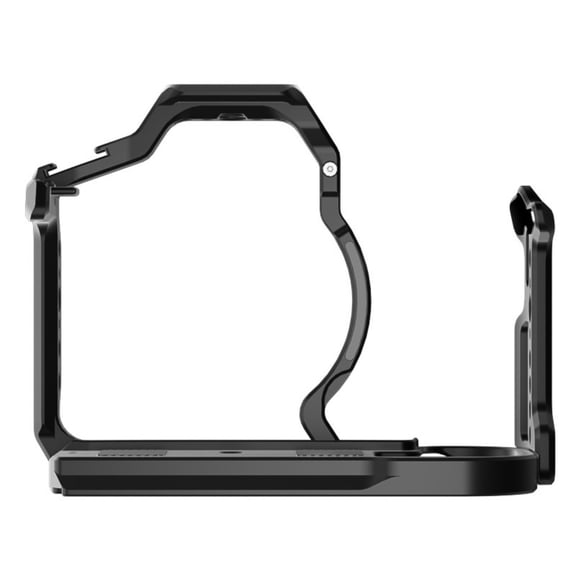 Aluminum Camera Cage Compatible with Canon EOS R6 Mark II / Mark III, Rig with Arca-Style Quick Release and Cold Shoe Mounts