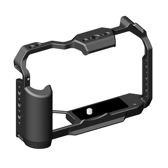 Aluminum Camera Cage Rig with Cold Shoe Mount 1/4inch Threaded Hole Stabilizer