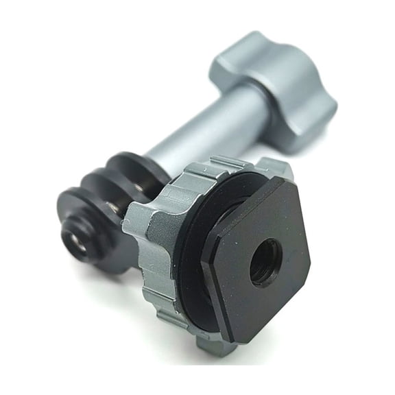 Aluminum Camera Cold Shoe Adapter Detach Bracket Compatible for DSLR Camera Accessories Durability Travel Gear