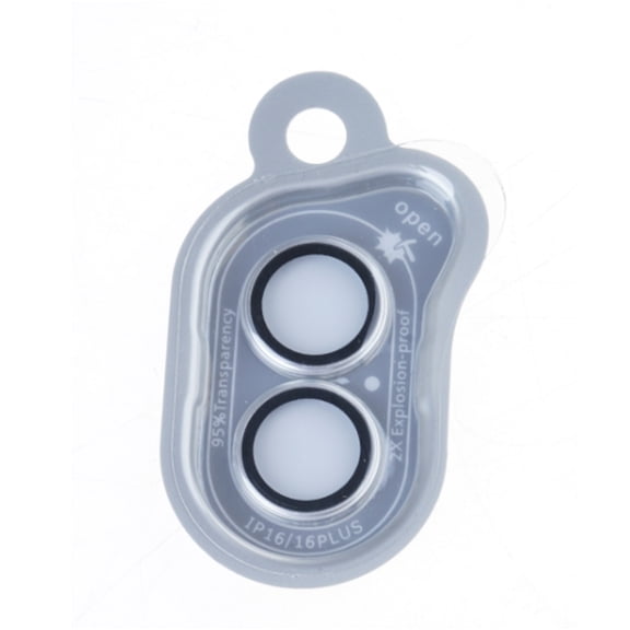 Aluminum Camera Lens Protector Film 9H Hardness Glass Coating Compatible for Phone 15/16 Series Phones