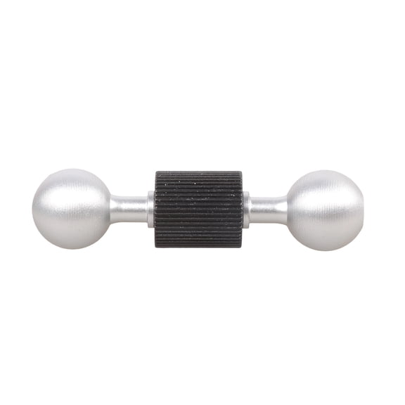 Aluminum Camera Mount with 70mm Extension Rod, 17mm Heads for Motorcycle Handlebar & Dashboard