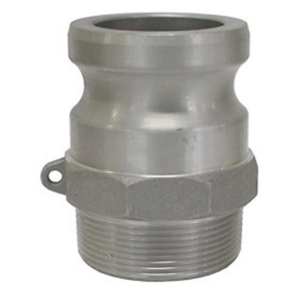 Aluminum Camlock Fitting - Male Coupler x MPT - 2 in. - Durable