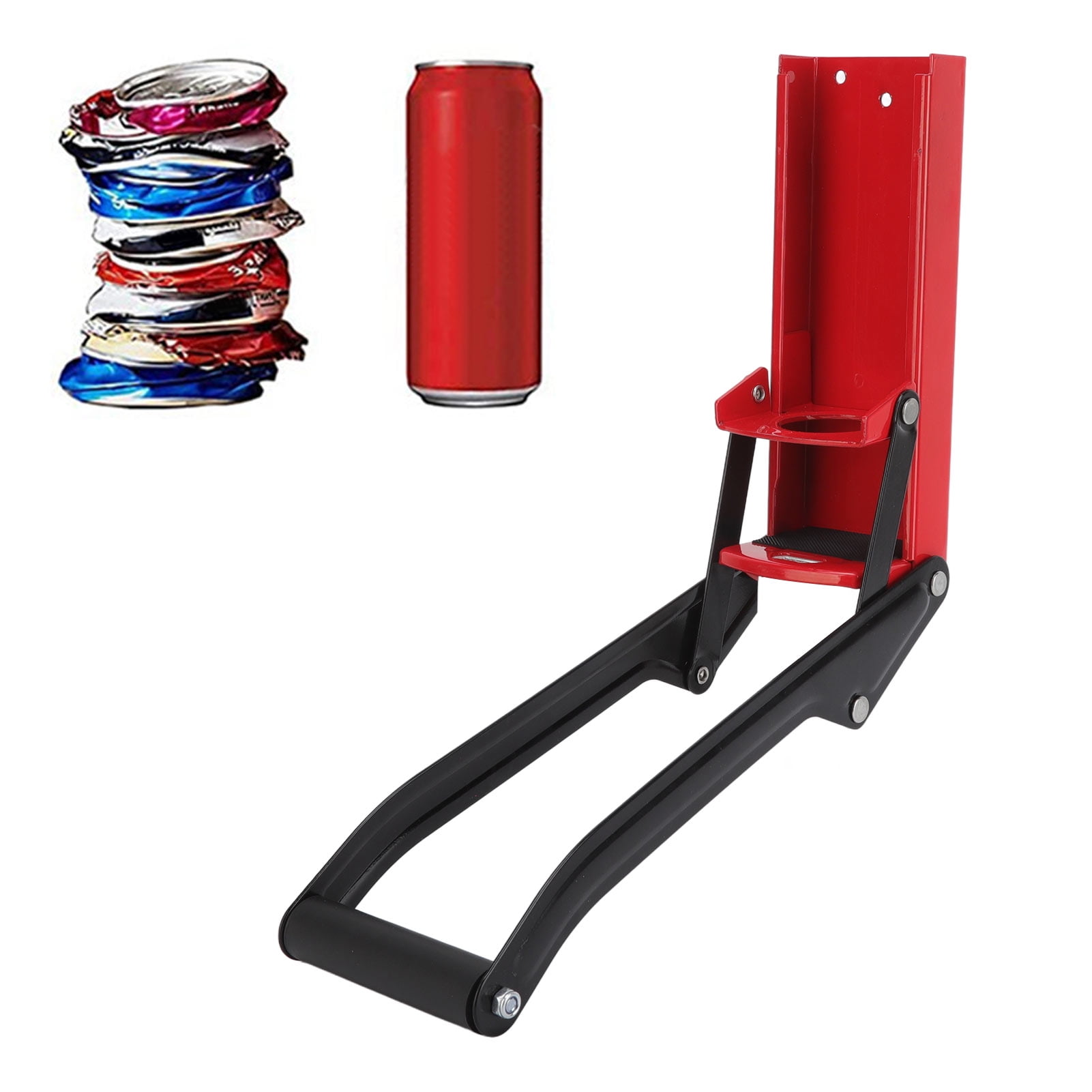 Aluminum Can Crusher, Heavy Duty Wall Mounted Smasher For Aluminum