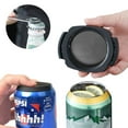 thumbnail image 1 of Aluminum Can Opener，can top remover，Lid Remover， beer- Soft Edge- soda- can opener，Handheld Safety Manual Can Opener，for 8-19 Oz aluminum Soft Edge Cans, Household Bar Tool（Black）, 1 of 7