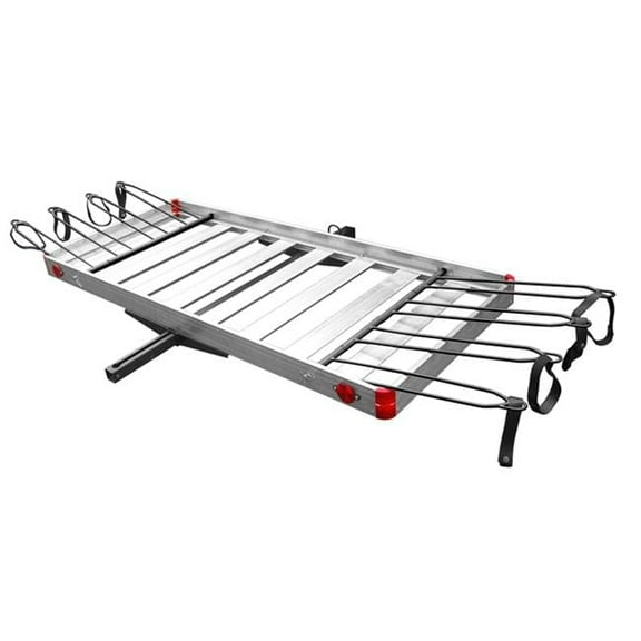 Aluminum Cargo Carrier with Bike Rack