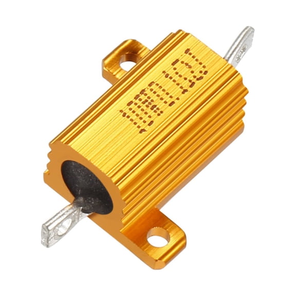 Aluminum Case Resistor 10W 0.1 Ohm Wirewound for  Converter Rod Post 10W0.1RJ
