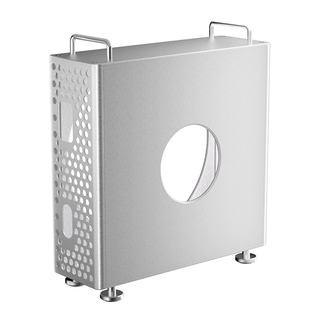 Aluminum Alloy Vertical Stand Protective Case For Mini Computer Host Efficient Cooling And Comprehensive Protections