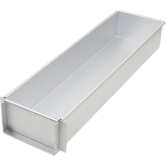 Aluminum Cheesecake Pan Rectangular Cake Pan Brownie Cake Baking Maker for Cheesecake, movable frame
