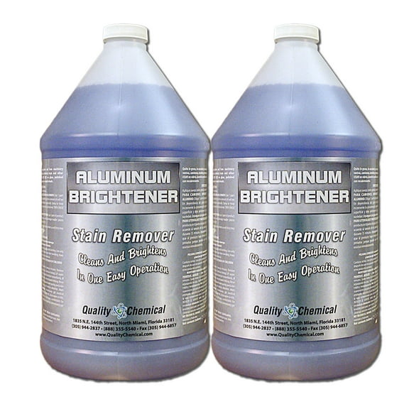 Aluminum Cleaner & Brightener & Restorer - 2 gallon case