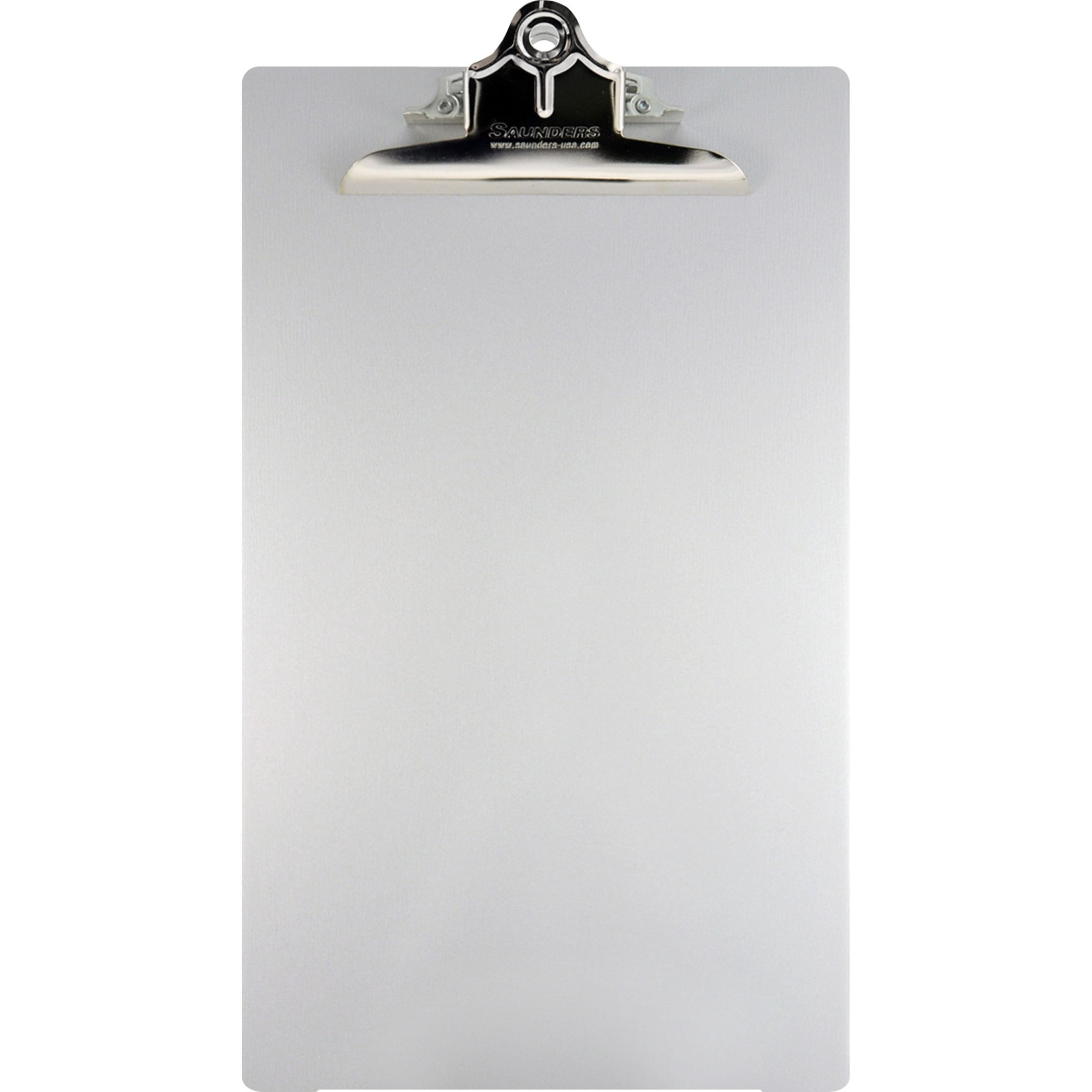 Aluminum Clipboard W/high-Capacity Clip, 1" Clip Cap, 82 X 14 Sheets, Silver | Bundle of 5 Each
