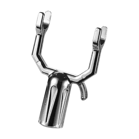 Aluminum Clothes Fork Head Clothes Hanger Reaching Hook Closet Reacher Poles Replacement Hook High Reach Garment Hook