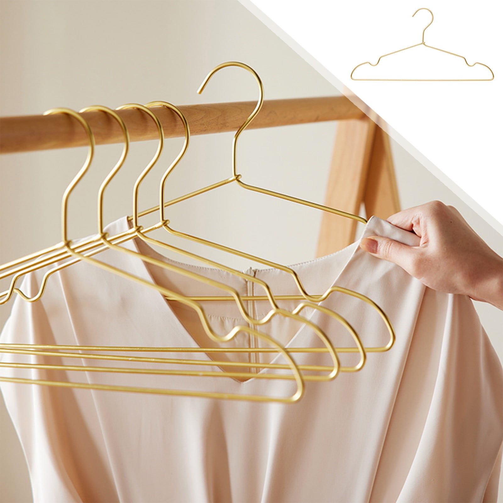 Aluminum Coat Hanger Space Aluminum Coat Hanger Thick Household