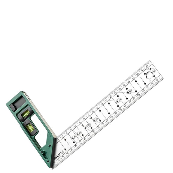 Aluminum Combination Square Right Angled Measuring Ruler Tool For Detailed Measurements In Engineering And Design Work