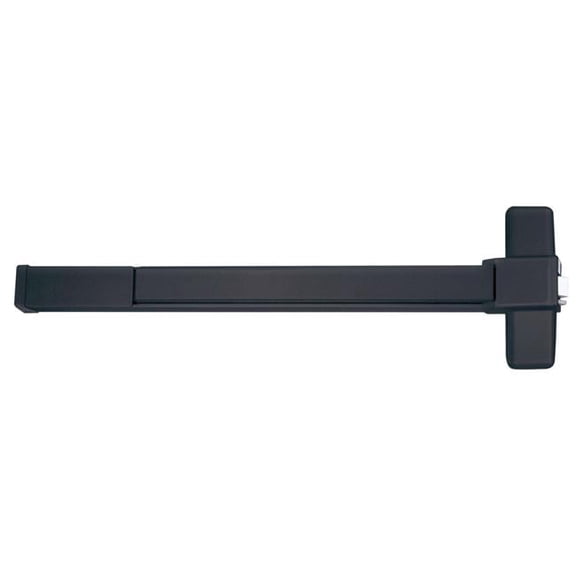 Aluminum Commercial Exit Device, Matte Black