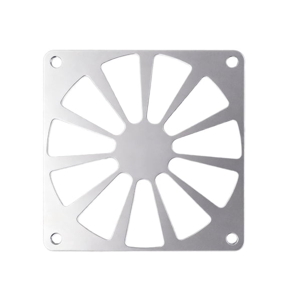 Aluminum Computer Fan Cooling Dustproof Cover Case Guard Replacement for Computer Cooling Fan Accessories