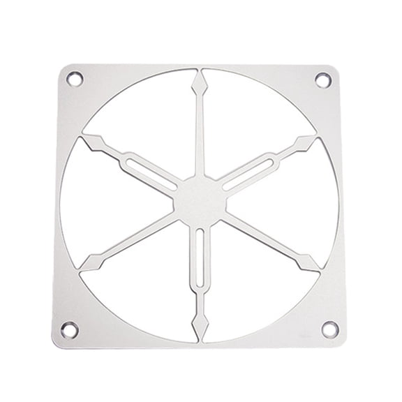 Aluminum Computer Fan Cooling Dustproof Cover Case Guard Replacement for Computer Cooling Fan Accessories