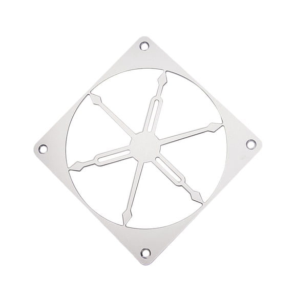 Aluminum Computer Fan Cooling Dustproof Cover Case Guard Replacement for Computer Cooling Fan Accessories
