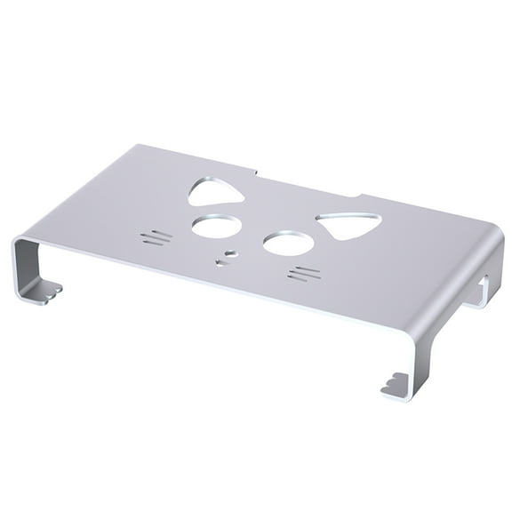 Aluminum Computer Monitor Stand / Display Screen Riser 380mm x 220mm x 60mm