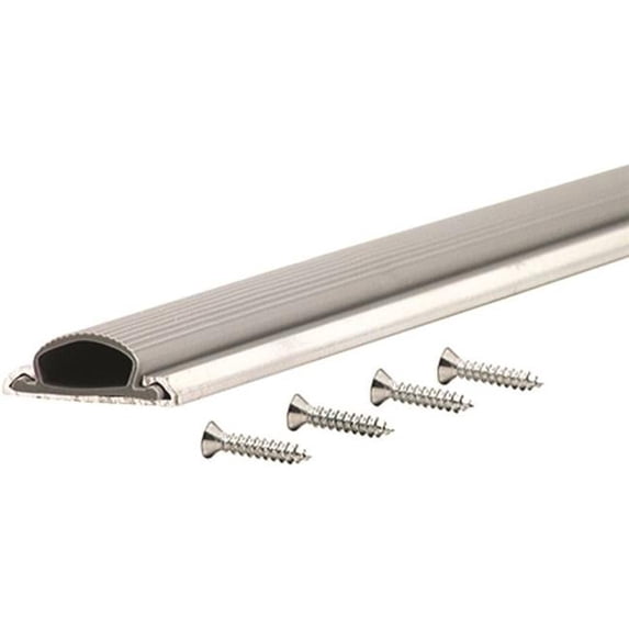 Aluminum Concealed Door Bottom with Vinyl Seal - 36 x 1.25 in.