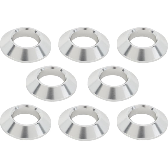 Aluminum Cone Spacers for Rod Ends, 1/2 Inch