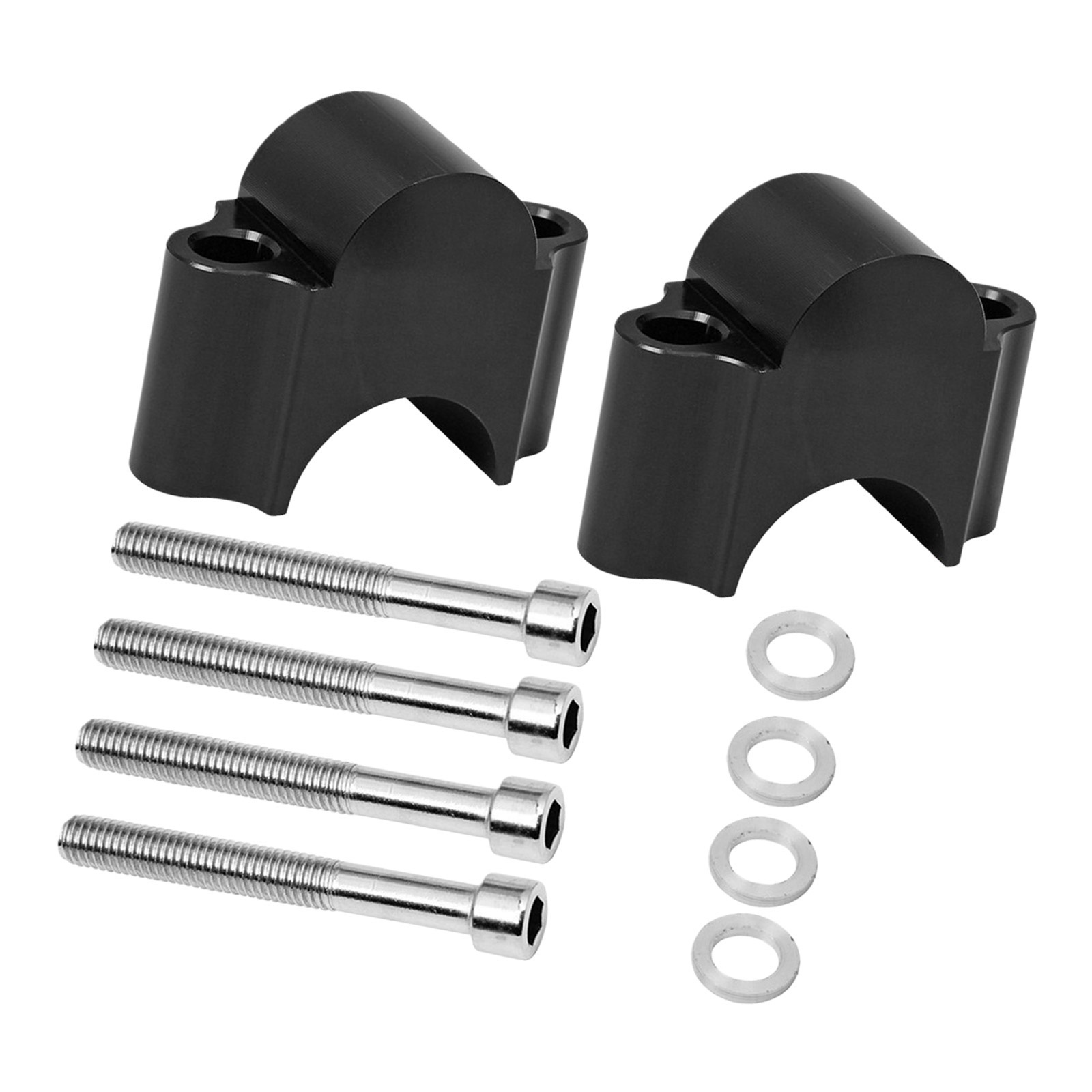 Aluminum Construction Handlebar Risers 22mm/28mm Height Elevator for ...