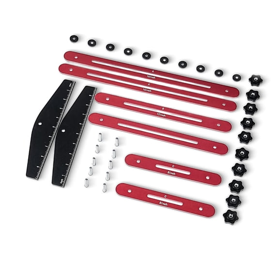 Aluminum Construction Stair Treads Measuring Tool Stair Treads Foldable Template Tool Multifunction