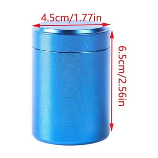 Stash Jar Airtight Smell Proof Jar Aluminum Storage Container. Waterproof  Weed Accessories Durable Multi-Use Portable