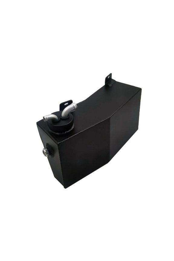 Aluminum Coolant Expansion Reservoir Radiator Overflow Tank Compatible with Corvette C3 1973-1977 1975 1976 Black