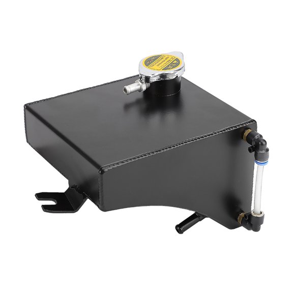 Aluminum Coolant Overflows Tanks Reservoir Can For 89-94 240SX S13 Expansion Tanks / Can Radiator / Water Overflows