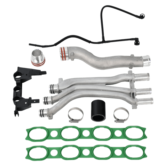 Aluminum Coolant Pipe Level Kit for 2003-2006 Porsche Cayenne 4.5L V8