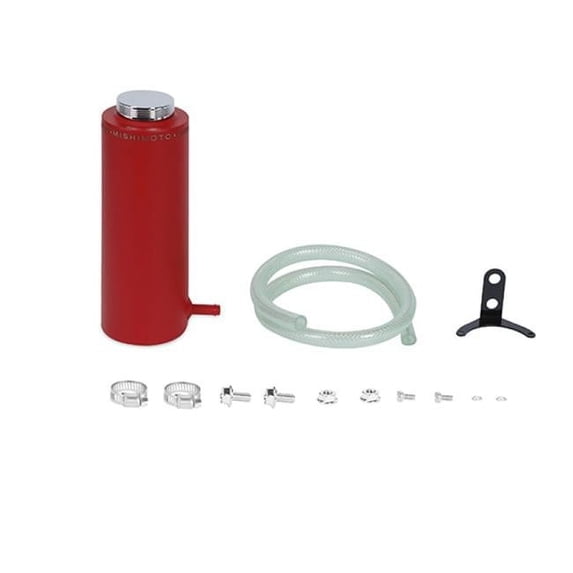 Aluminum Coolant Reservoir Tank - Wrinkle Red