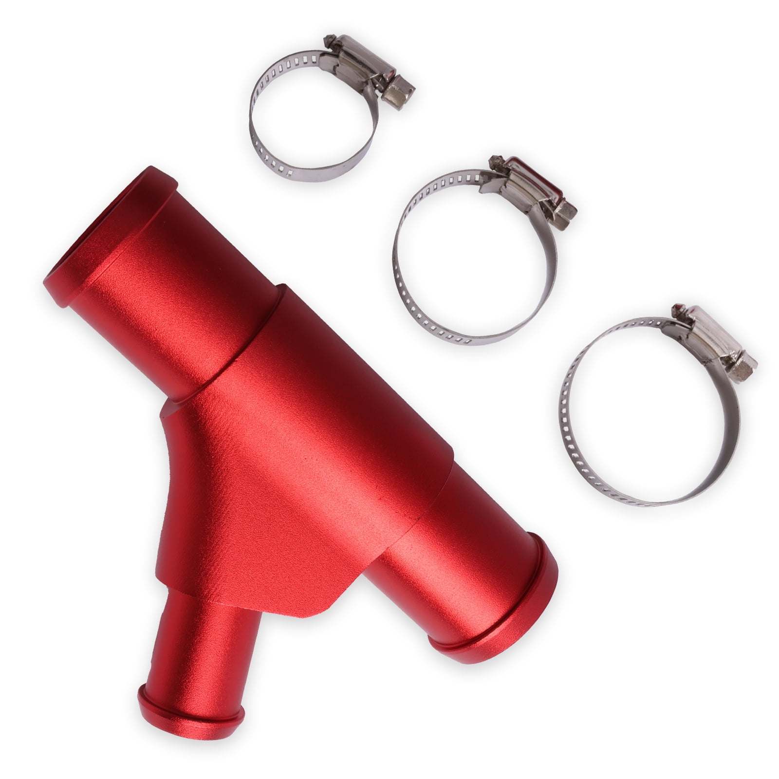 MITZONE Aluminum Coolant Thermostat Housing Assembly - Compatible With 2011-2019 Ford Fiesta 1.6L L4