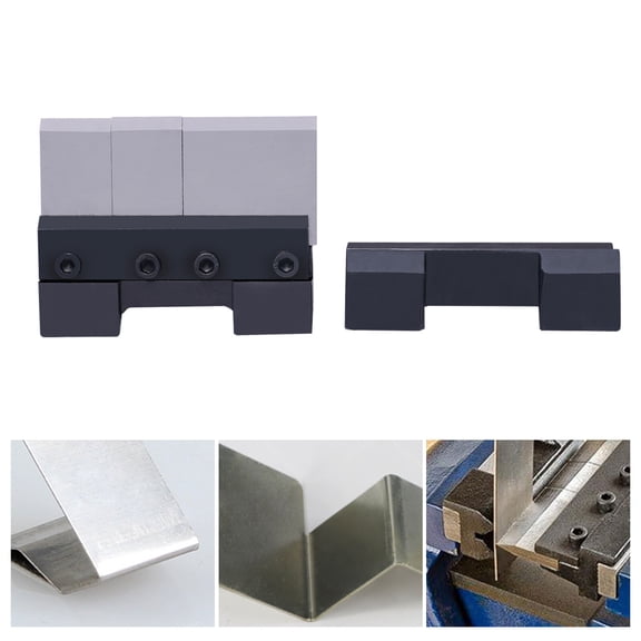 Aluminum Copper Plate Bender Bench Vise Attachment Removable Cutters Cast Steel Be Used with a Bench Vise