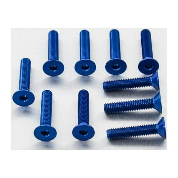 Aluminum Countersunk Bolt M8x(1.25mm)x40mm Pack x10