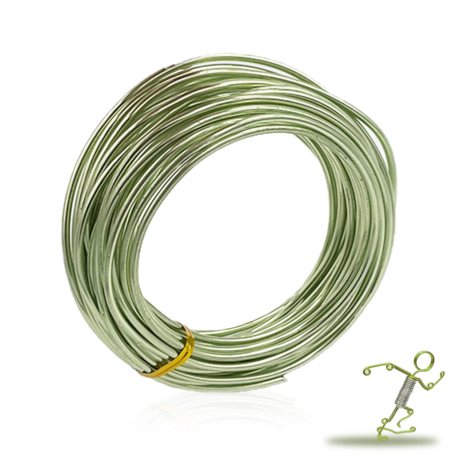 Aluminum Craft Wire 3mm Thick Bendable Metal Wire Art Wire for