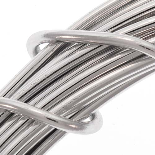 Aluminiumdraad 12 Gauge – Zilver, 11,8 Meter, Buigzaam, Corrosievrij, Voor Knutselen En Sieraden Maken
