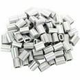 Aluminum Crimping Loop Sleeves Cable Ferrule Wire Rope Sleeves