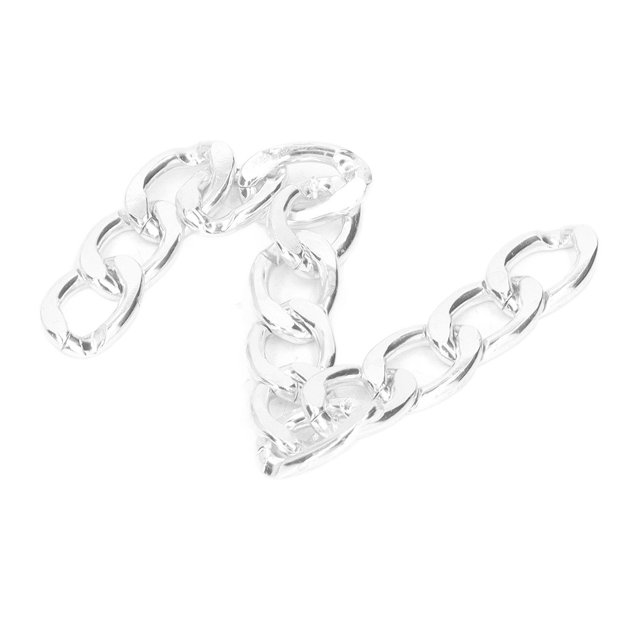 Aluminum Curb Chains 32.8 Feet Twisted Links Durable Aluminium Widely