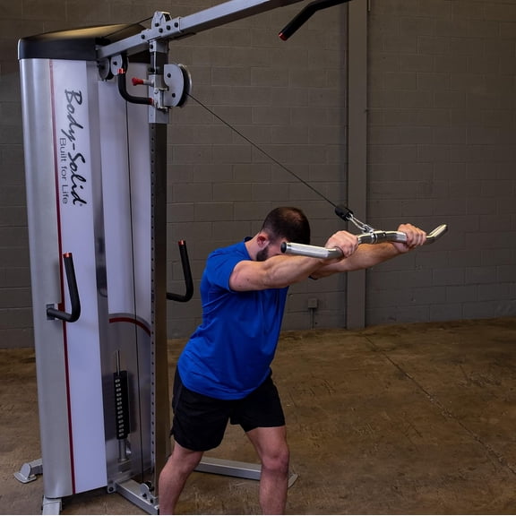 Aluminum Curl Bar Attachment for Home Gym