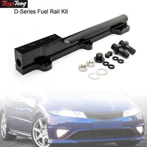 Aluminum D Series High Flow Fuel Rail Kit For Civic CR-X D15B7 D15B8 D16A6
