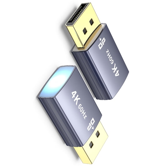 Aluminum DP4K60hz Emulator for Virtual Display Applications with Plug and Play Convenience in Professional Setups